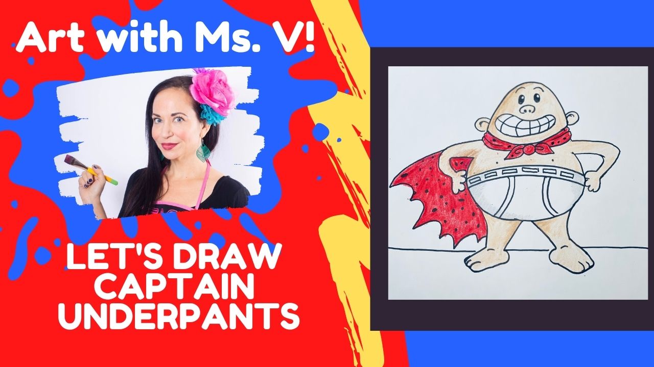 How to draw the Captain Underpants logo using MS Paint